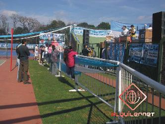 Alquiler de vallas para maratones y carreras de 3mts x 5mts Alquiler de vallas
