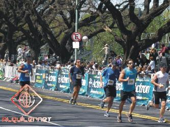 Alquiler de vallas para maratones y carreras de 3mts x 3mts Alquiler de vallas